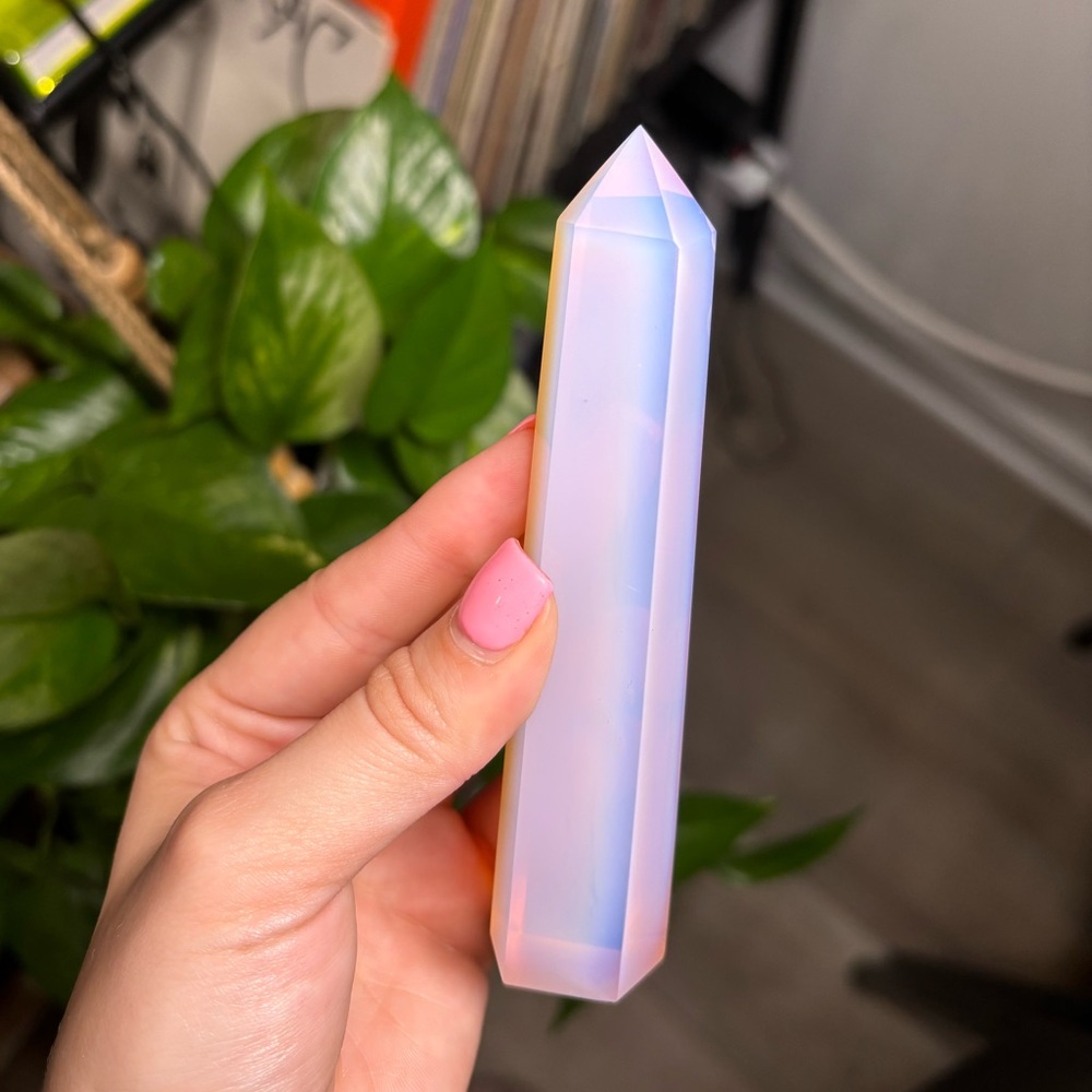 Pink Opalite Large Tower
